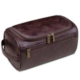 Cosmetic & Toiletry Bags: Large Capacity Waterproof Travel Toiletry Bag Cosmetic Organizer Multifunctional - Brown