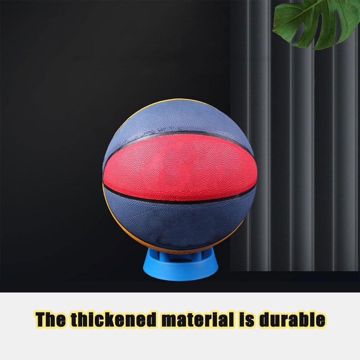 2PCS Football Basketball Volleyball Storage Stand Multi-Functional Ball Holder - Black