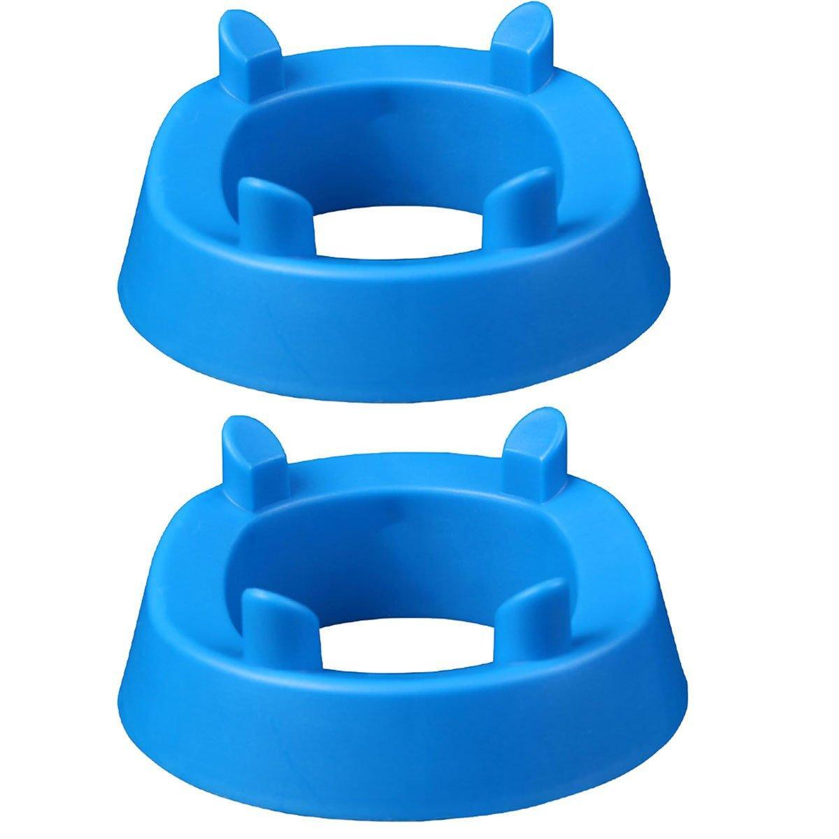 2PCS Football Basketball Volleyball Storage Stand Multi-Functional Ball Holder - Blue