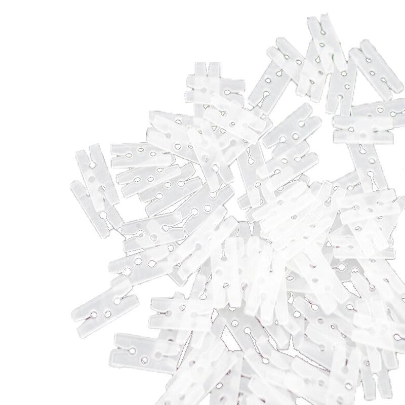 Balloons: Balloon Clips H V Clip Tie Filled Helium Air Balloons Wedding Party Decoration - 50X Round shaped