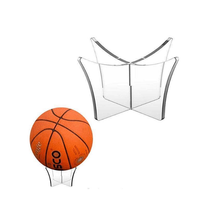 Sport DVDs & Blu-rays: 12Cm Clear Acrylic Ball Stand Holder Display Rugby Basketball Football Soccer