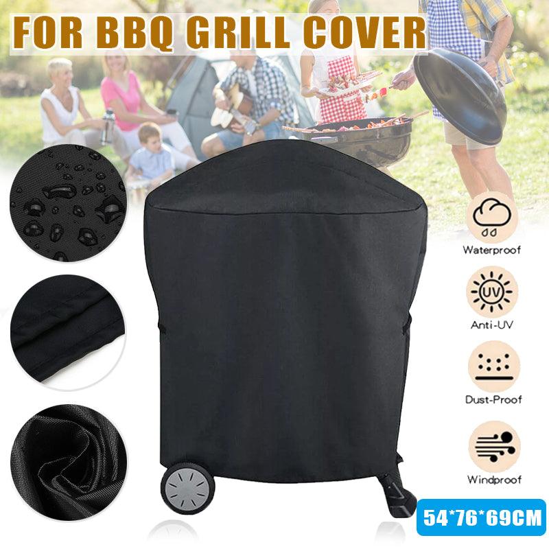 BBQs & Accessories: Cart Grill Cover Waterproof Protector For Weber Q200 Series 7113 Bbq Black Au