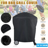 BBQs & Accessories: Cart Grill Cover Waterproof Protector For Weber Q200 Series 7113 Bbq Black Au