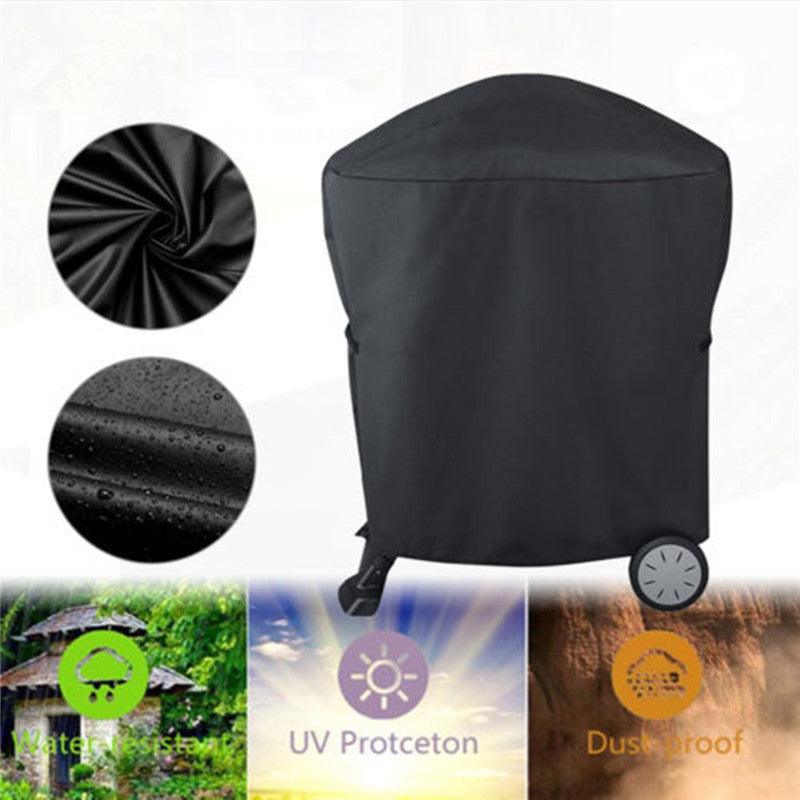 BBQs & Accessories: Cart Grill Cover Waterproof Protector For Weber Q200 Series 7113 Bbq Black Au