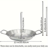 BBQs & Accessories: Stainless Steel Vertical Skewer Grill Pan Barbecue Kebab Rack Grill Cooking Tool