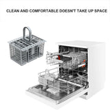 Kitchen Appliance Accessories: Multifunctional Dishwasher Basket Accessories Fit Hotpoint Indesit Knife And Fork Storage Basket