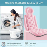 Laundry Baskets: Non-Slip Bath Mat with Cushion Support Universal Bathroom Mat
