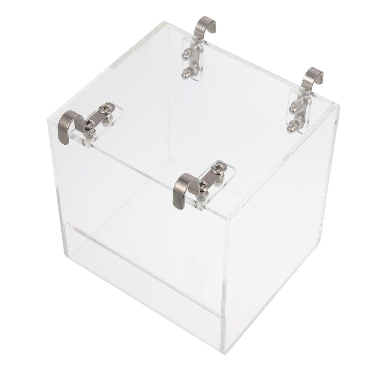 Bird Cage Accessories: Bird Bathing Box Basin for Birds Outdoor Bathing Pool Bird Shower Basin for Pets