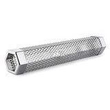 BBQs & Accessories: Hexagon Bbq Smoker Tube Stainless Steel Grill Accessory Smoking Box Long Lasting - 12Inch