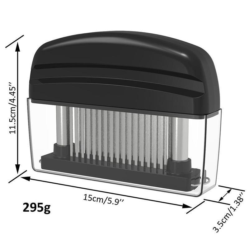 Kitchen Utensils: 48-Blade Stainless Steel Meat Tenderizer Tool for Steak Pork Chicken Lamb