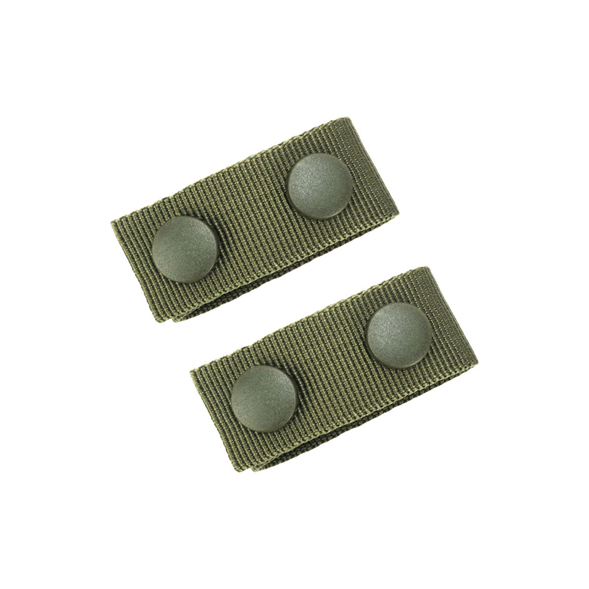 Camping Appliances: 2PCS Outdoor Tactical Belt Loop Snap On Retainer Buckle Clip Holder Hiking Gear - Black