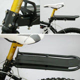 Bicycle Parts: Mountain Bike Rear Rack Flat Suspension Rack Accessories Luggage Carrier Shelf