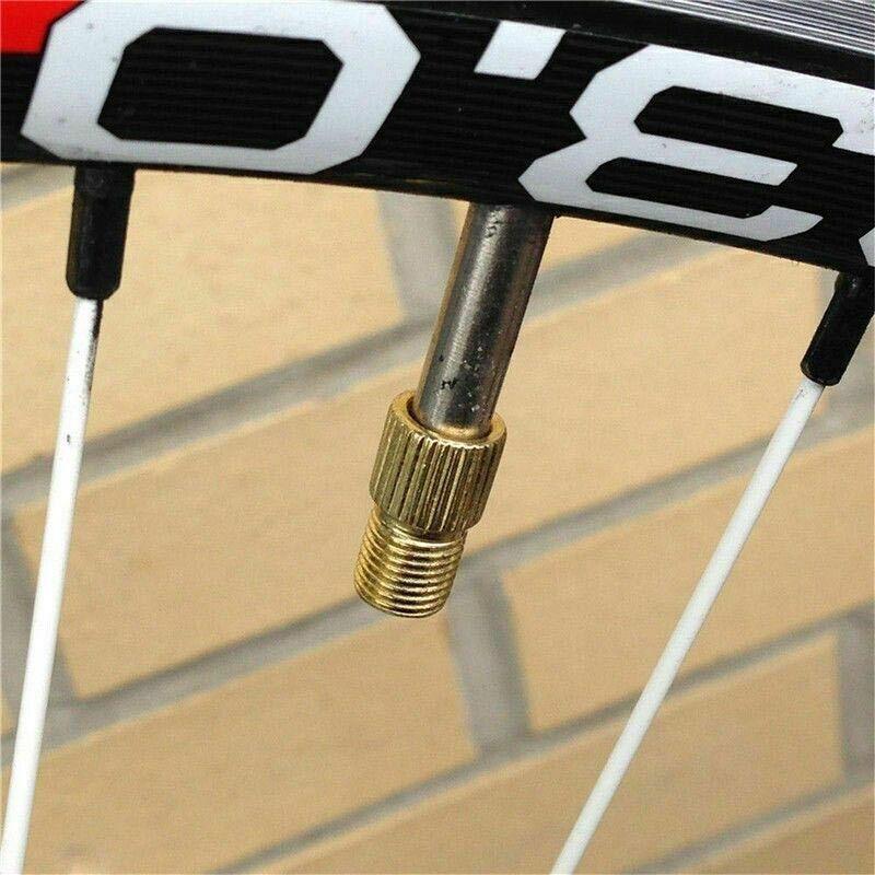 Bicycle Parts: Bicycle Pump Adapters Converter Presta To Schrader Bike Valve Tyre Connector Au - 5PCS