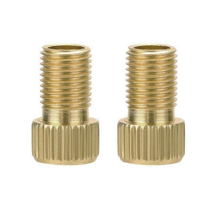 Bicycle Parts: Bicycle Pump Adapters Converter Presta To Schrader Bike Valve Tyre Connector Au - 5PCS