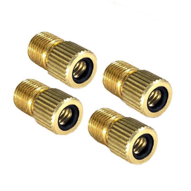 Bicycle Parts: Bicycle Pump Adapters Converter Presta To Schrader Bike Valve Tyre Connector Au - 5PCS