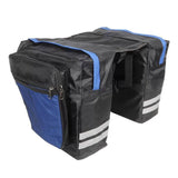 Bicycle Parts: Bike Bicycle Rear Rack Pannier Bags Back Waterproof Seat Box Saddle Carry Bag