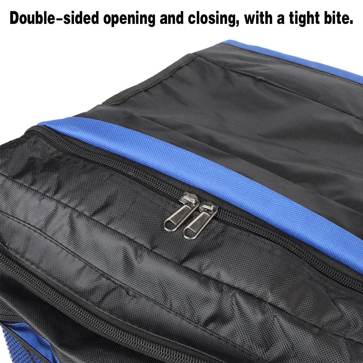 Bicycle Parts: Bike Bicycle Rear Rack Pannier Bags Back Waterproof Seat Box Saddle Carry Bag