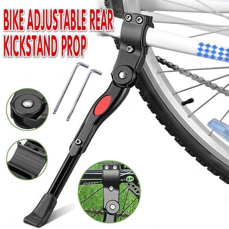 Bicycle Parts: Bicycle Mountain Bike Adjustable Rear Kickstand Prop Side  Parking  Support  Au