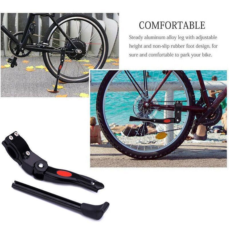 Bicycle Parts: Bicycle Mountain Bike Adjustable Rear Kickstand Prop Side  Parking  Support  Au