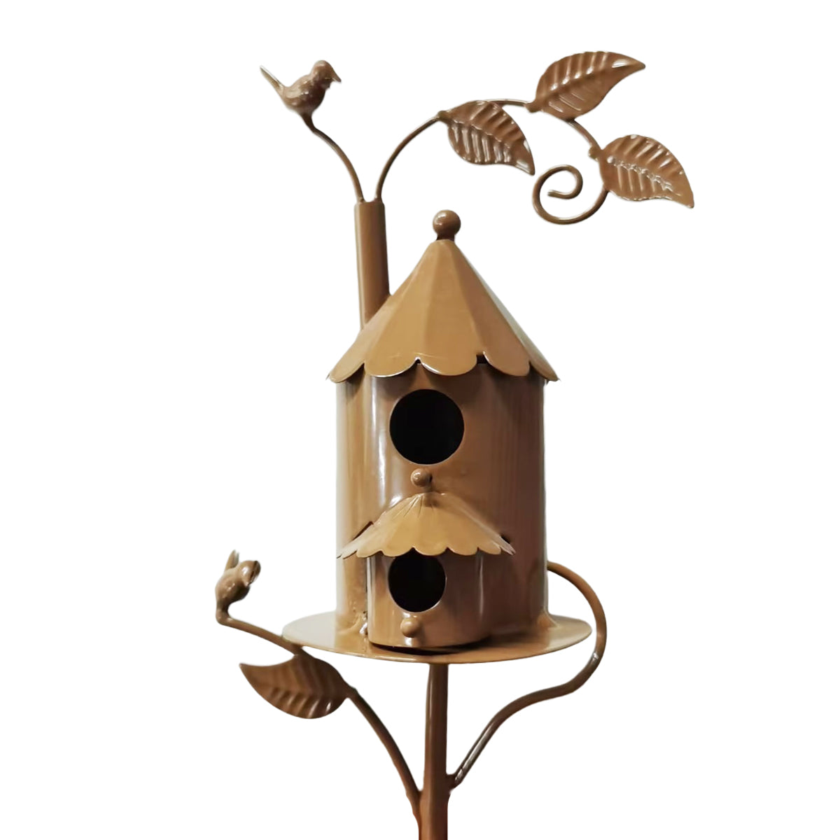 Bird Cages & Stands: Birdhouse Garden Stakes Outdoor Yard Ornaments for Lawn and Garden Decoration - A