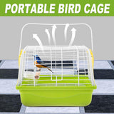 Bird Cages & Stands: Portable Parrot Exterior Cage Small Bird Cage Outdoor Flight Cage for Pets