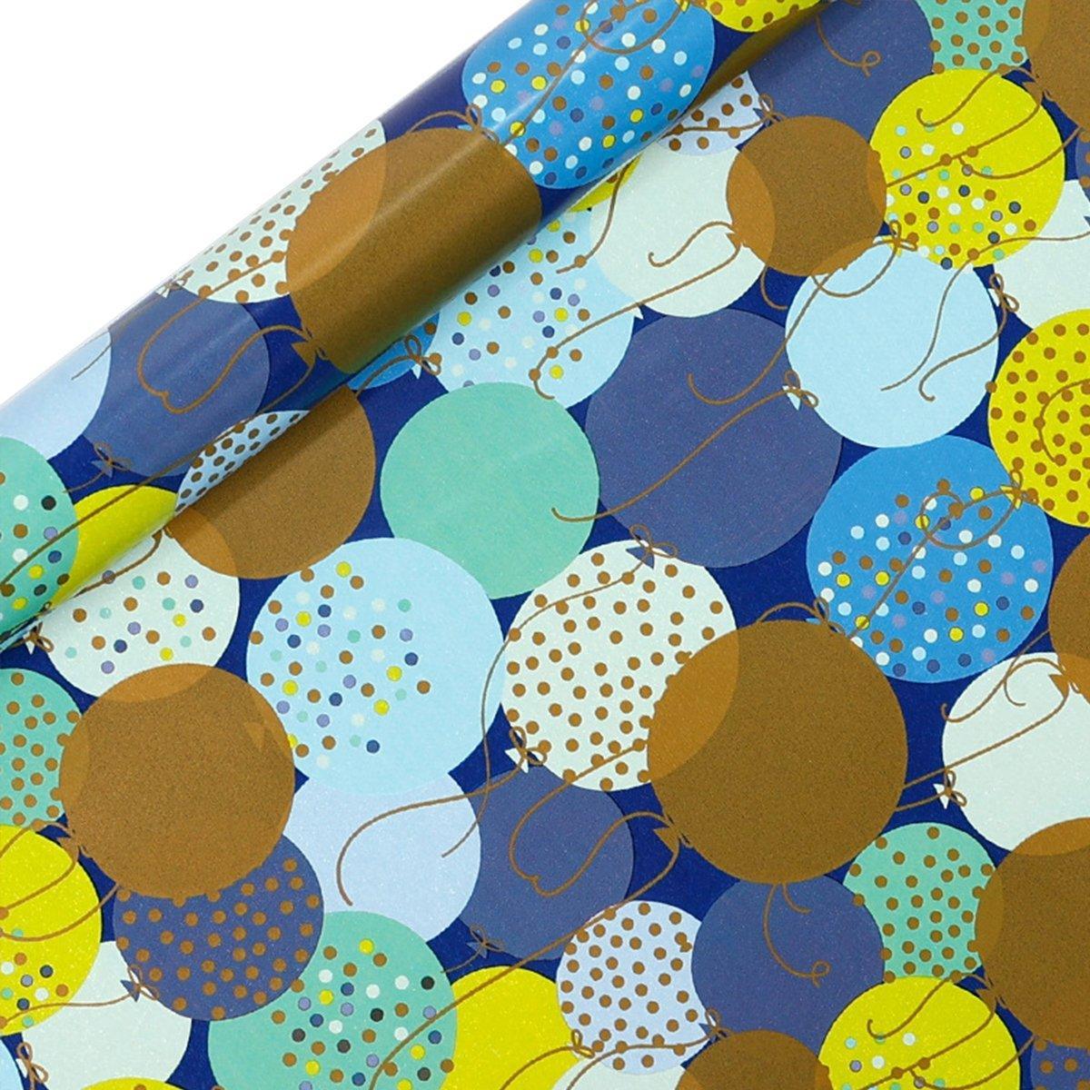 Gift Bags: 3 Pack Colorful Celebration with Premium Present Wrapping Paper - CSQQ