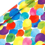3 Pack Colorful Celebration with Premium Present Wrapping Paper - CSQQ