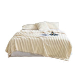 Blankets & Throws: Plush Blanket Leisure Blanket Autumn Winter Warm Nap Throw Soft Cozy - White-150x200cm