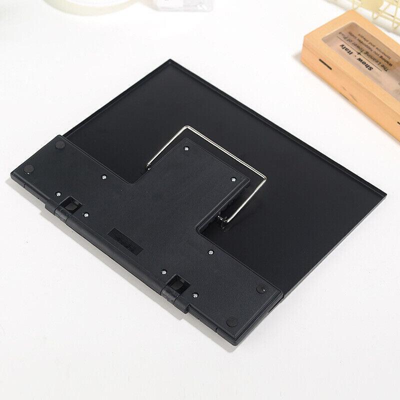 Bookcases & Shelves: Portable Steel Book Stand Reading Desk Holder Tilt Adjustment Holder Bookstand