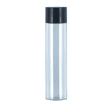 Cosmetic & Toiletry Bags: 50/100/150ml Plastic Toner Lotion Bottles Refillable Travel Cosmetic Containers - White Lid + White Bottle - 50ml