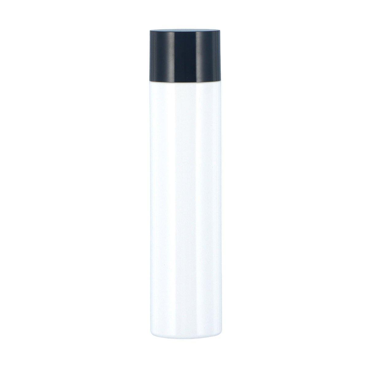 Cosmetic & Toiletry Bags: 50/100/150ml Plastic Toner Lotion Bottles Refillable Travel Cosmetic Containers - White Lid + Transparent Bottle - 50ml