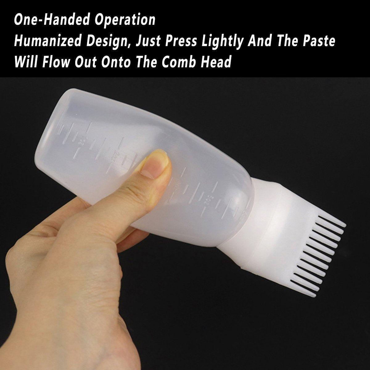 Hair Styling Tools: Hair Dry Cleaning Hair Bottle Combing Teeth Coloring Cream Scale Water Perm Potion Salon Tools
