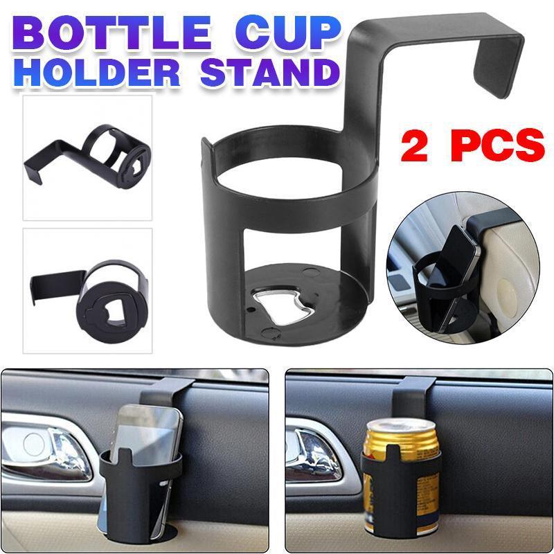 Automotive Decor: 2PCS Universal Car Truck Drink Water Cup Bottle Can Holder Door Mount Stand