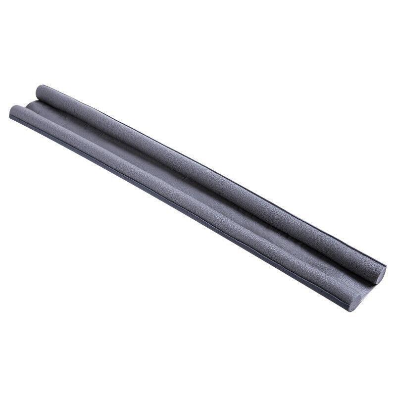 Door Hardware: Door Bottom Seal Draft Stopper Guard Threshold Sealing Strip Wind Dust Protector - Brown