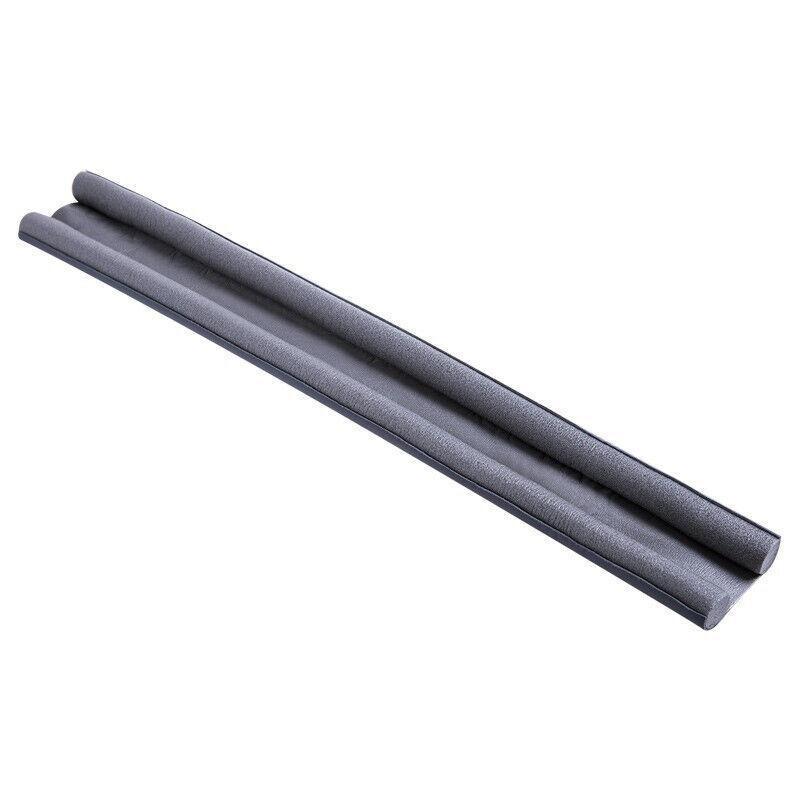 Door Hardware: Door Bottom Seal Draft Stopper Guard Threshold Sealing Strip Wind Dust Protector - White