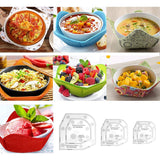 Cutlery: Quilting Ruler Bowl Mat Table Placemat Cozy Acrylic Durable Patchwork Craft Tool