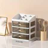 3Layer Cosmetic Organiser Storage Drawer Case Makeup Box for Home and Bathroom