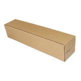 Postage Satchels & Boxes: 50pcs Long Strip Carton Flat Square Durable Shipping Boxes for Packaging Storage - 6.5cm x 6.5cm x 28cm