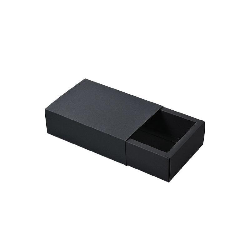 25X Black Kraft Paper Drawer Jewelry Package Necklace Bracelet Gift Package box - 12*12*5-25pcs