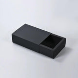 Jewellery Making Kits: 25X Black Kraft Paper Drawer Jewelry Package Necklace Bracelet Gift Package box - 28.5*10*6-25pcs
