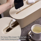 Cable Management: Large Cable Wire Cord Storage Box Case Management Socket Tidy Organizer