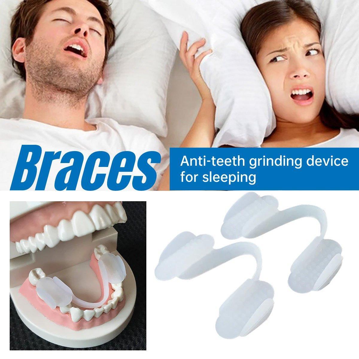 Oral Care: Night Teeth Grinding Guard Men Women Sleep Relief Mouth Cushion Protector