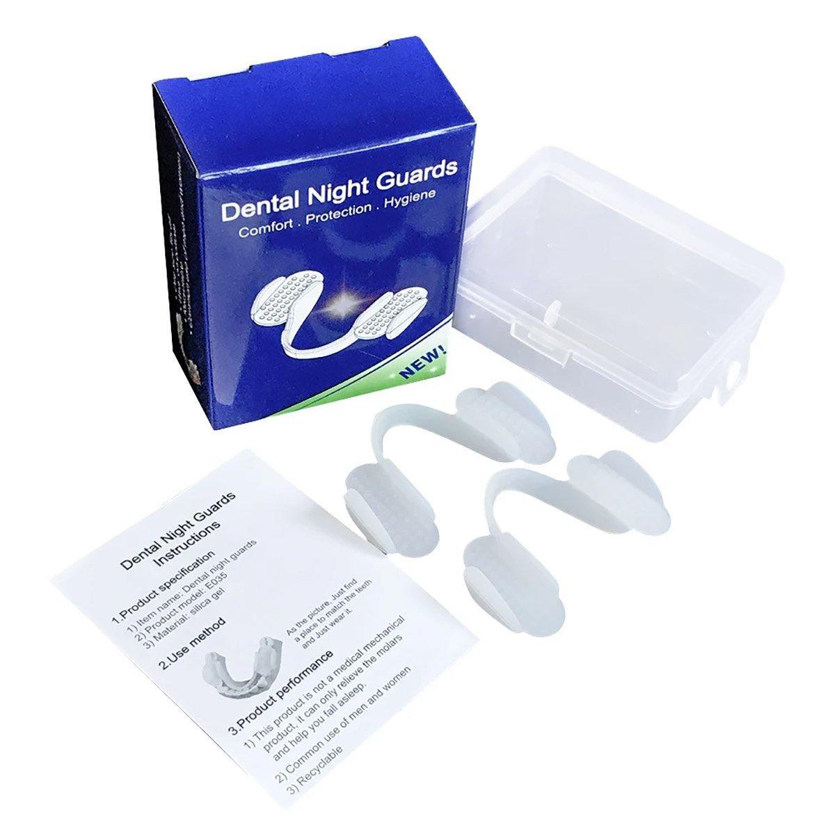 Oral Care: Night Teeth Grinding Guard Men Women Sleep Relief Mouth Cushion Protector
