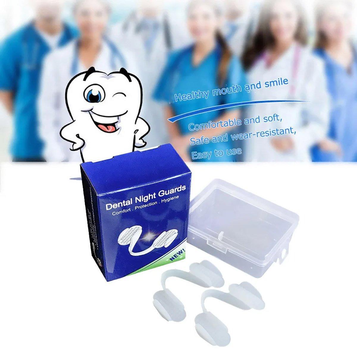 Oral Care: Night Teeth Grinding Guard Men Women Sleep Relief Mouth Cushion Protector