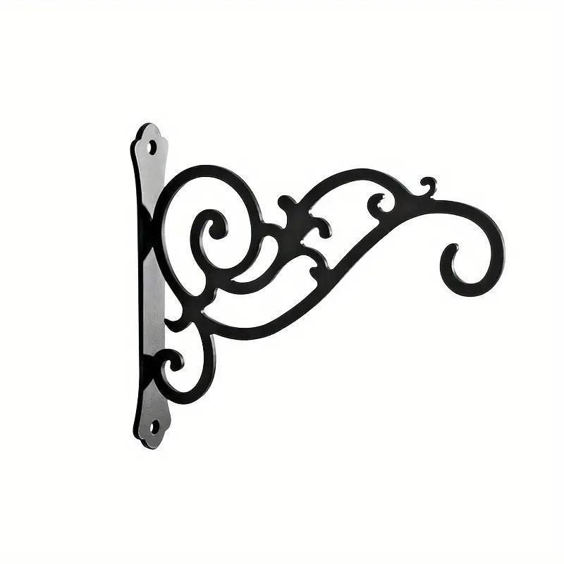 Pots, Planters & Accessories: Hanging Plant Holder Iron Hooks Outdoor Planter Hanger Garden Decoration Hooks