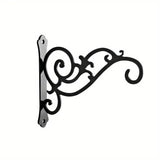 Pots, Planters & Accessories: Hanging Plant Holder Iron Hooks Outdoor Planter Hanger Garden Decoration Hooks