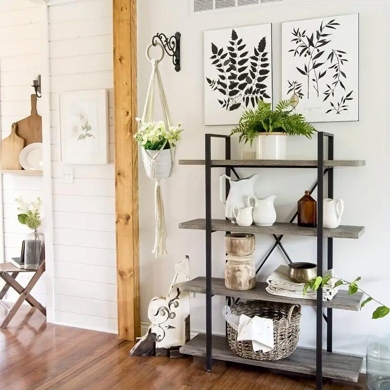 Pots, Planters & Accessories: Hanging Plant Holder Iron Hooks Outdoor Planter Hanger Garden Decoration Hooks