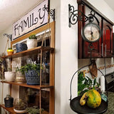 Pots, Planters & Accessories: Hanging Plant Holder Iron Hooks Outdoor Planter Hanger Garden Decoration Hooks