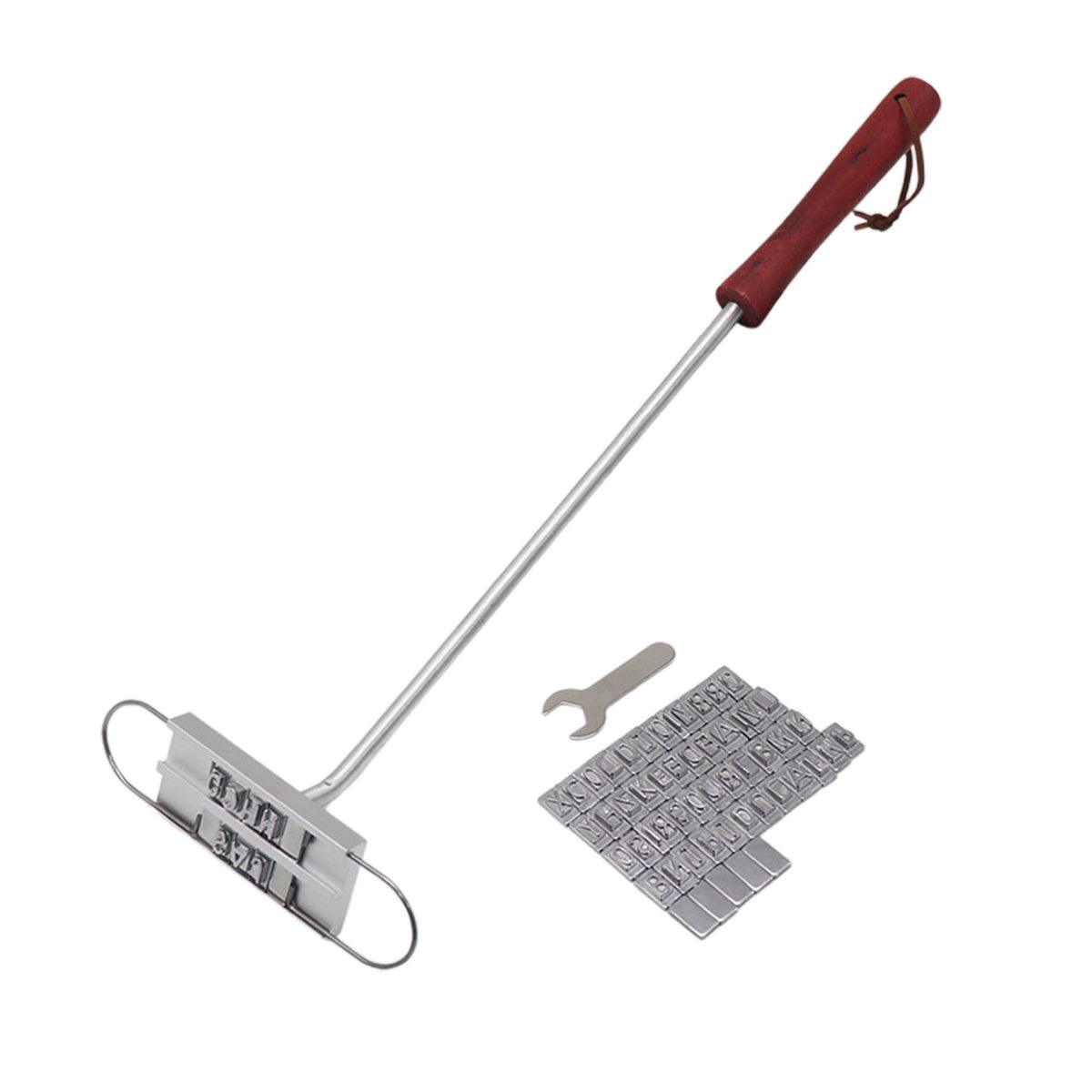 BBQ Tools: Alphabet Fire Branding Barbecue Grill Tool Custom Branding Iron for BBQ Meat