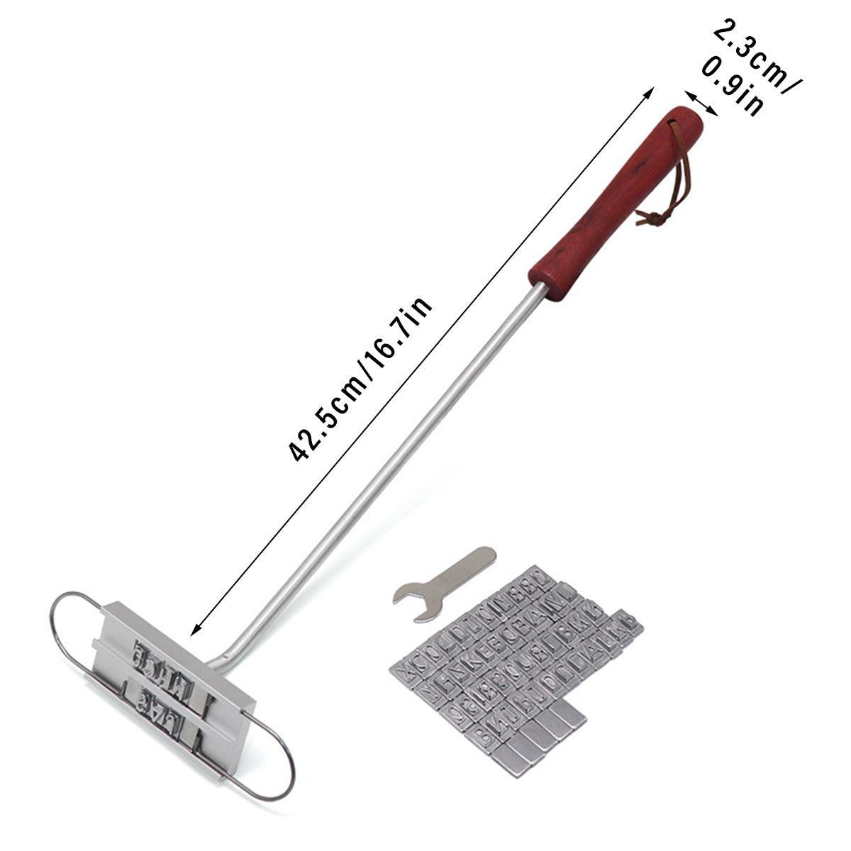 BBQ Tools: Alphabet Fire Branding Barbecue Grill Tool Custom Branding Iron for BBQ Meat